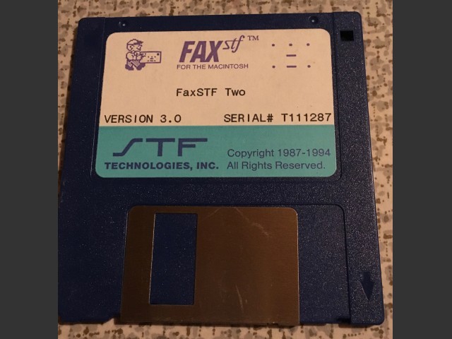 FaxSTF™ Two Version 3.0 (1994)