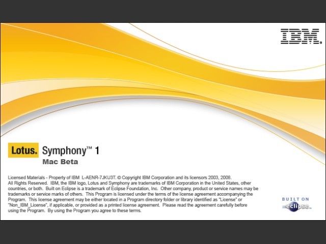 IBM Lotus Symphony (2008)