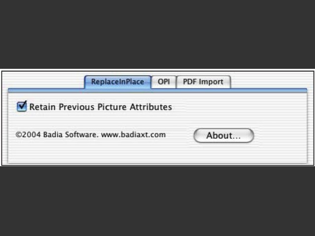 Badia ReplaceInPlace XT 1.0 (2004)
