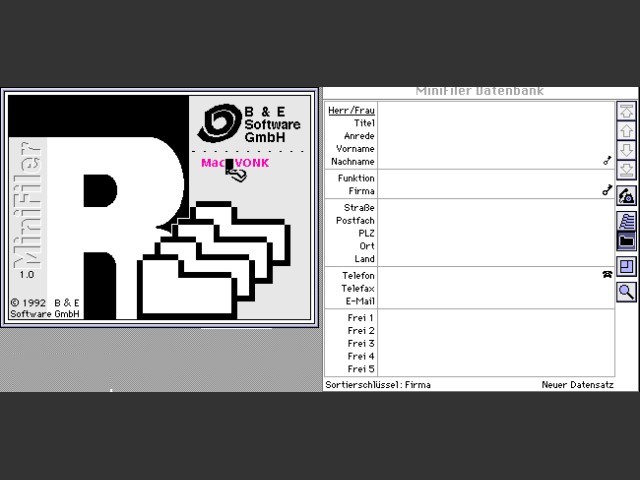 MiniFiler 1.0D (1992)