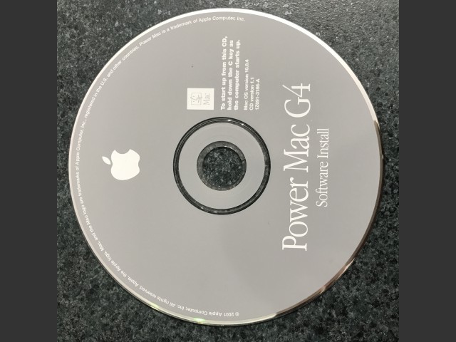 691-3187-A,,Power Mac G4. Software Restore (4 CD set) Mac OS v9.2.1, v10.0.4. Disc v1.0... (2001)