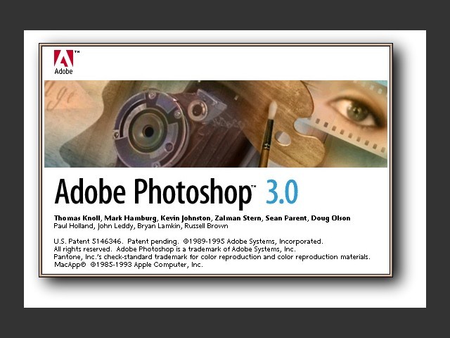 Adobe Photoshop 3.0 with 3.0.5 Update (1994)