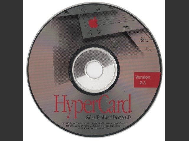Apple HyperCard Sales Tool and Demo CD (1995)