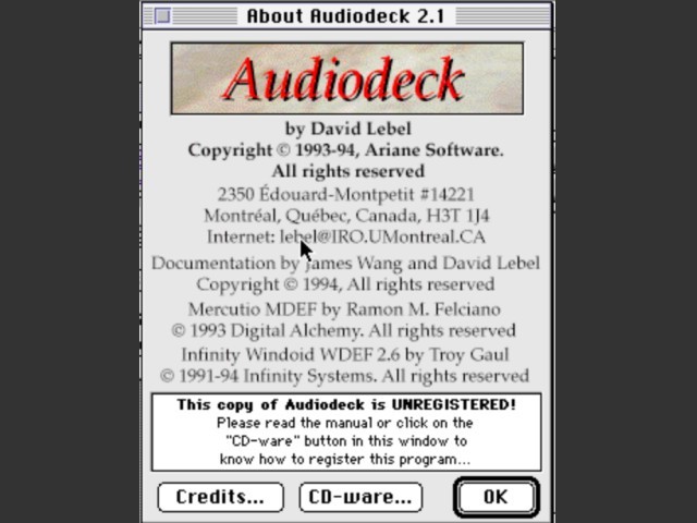 Audiodeck (1994)
