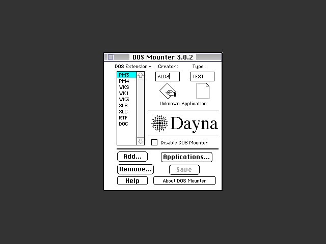 DOS Mounter 3 (1991)