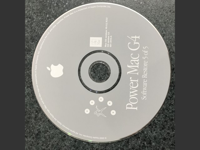 Mac OS 9.2.2 - Mac OS X 10.1.2 (G4) (691-3345-A) (CD) (2002)