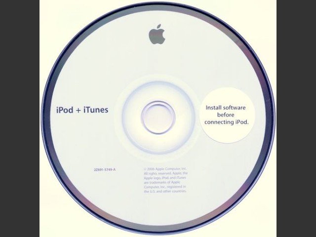 iPod + iTunes CD (2006)