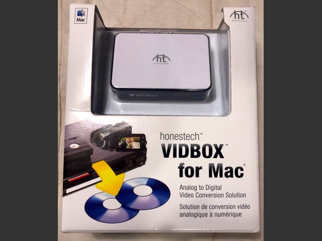 honestech VIDBOX for Mac Driver/Software Disc for Mac OS X 10.6 (2013)