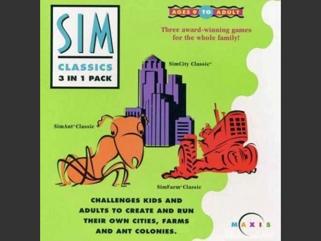Sim Classics 3 in 1 Pack (1996)
