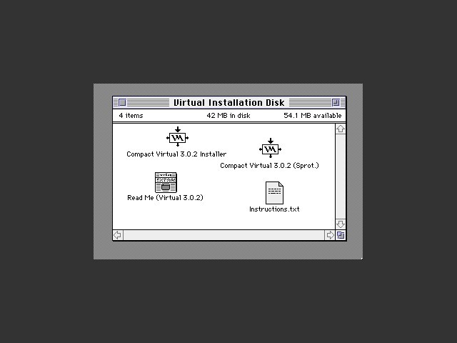 Connectix Compact Virtual 3.x (1993)