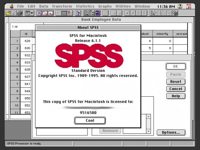 SPSS 6 (1995)