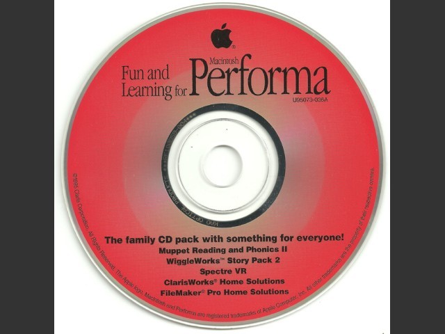 Fun and Learning for Macintosh Performa (1995)