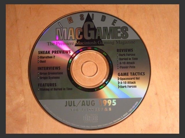 Inside Mac Games CD July/August 1995 (1995)