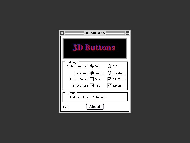 3D Buttons (1995)