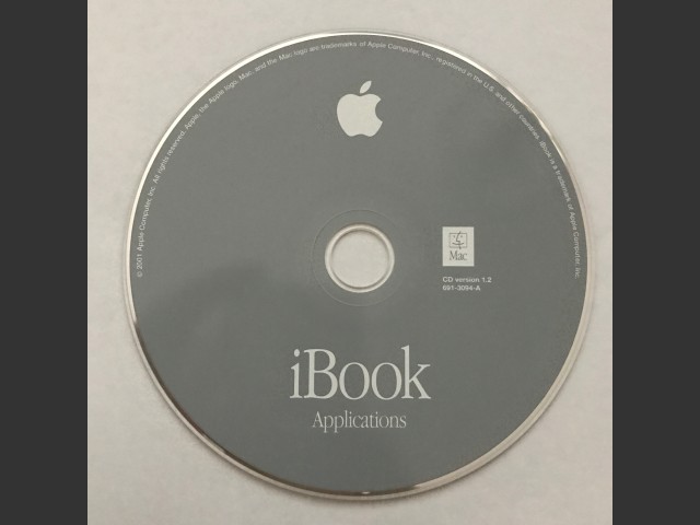 691-3094-A iBook. Applications. Disc v1.2 (CD) (2001)