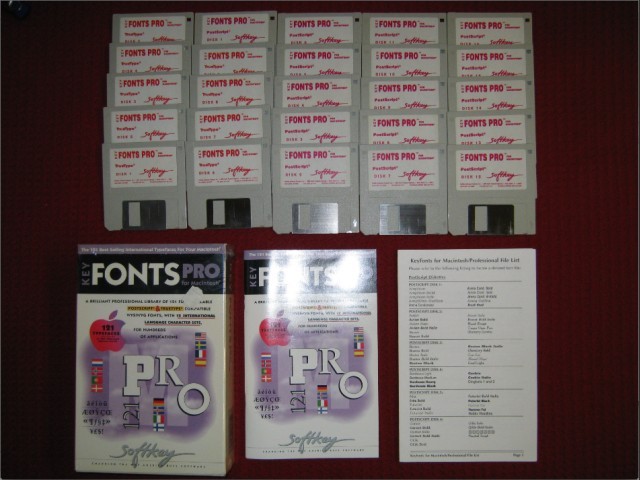 Key Fonts Pro v3.1 (1992)