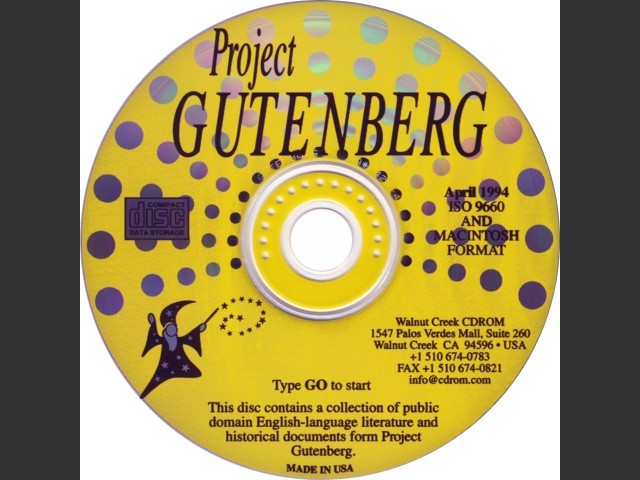 Project Gutenberg (1994/1996) (1994)
