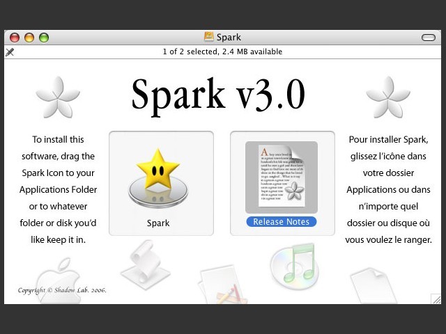 Spark 3.0 Keyboard Shortcut Support in Panther/Tiger/Leopard (0)