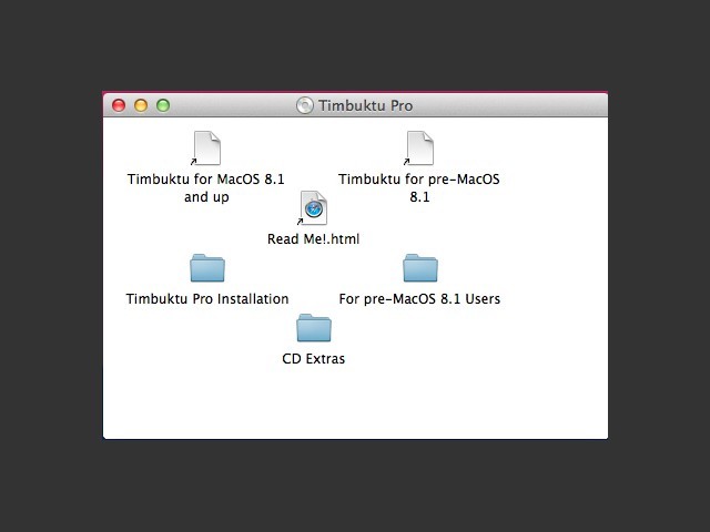 Timbuktu Pro v5.2.1 and v4.0.6 (1999)