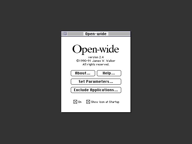 Open-wide (1991)