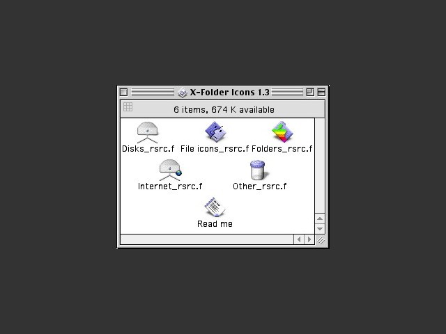 X-Folder Icons (2001)