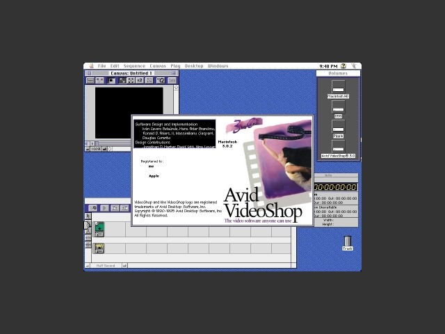 Avid VideoShop 3.x (1995)