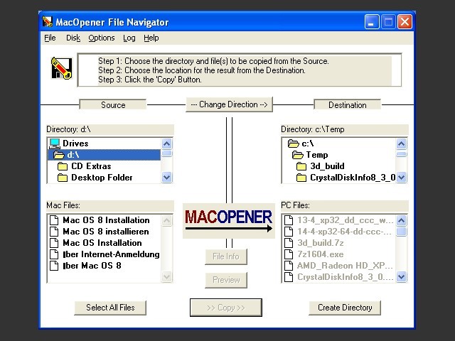 MacOpener 2.0 (for Windows) (1996)
