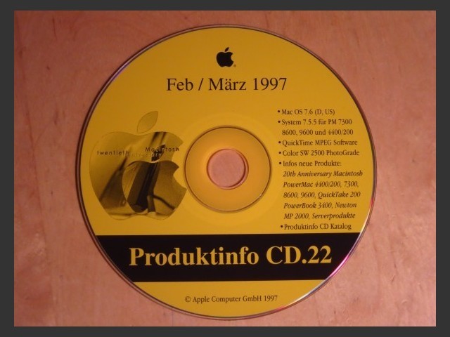 Produktinfo 22 (Germany) (1997)