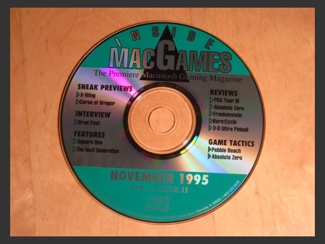 Inside Mac Games CD November 1995 (1995)