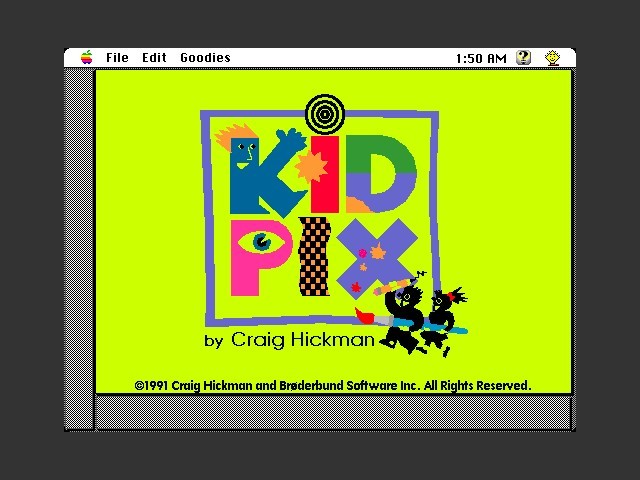 Kid Pix 1.2 (1991)