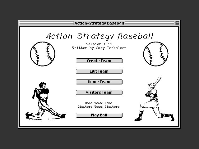 Action-Strategy Baseball (1994)