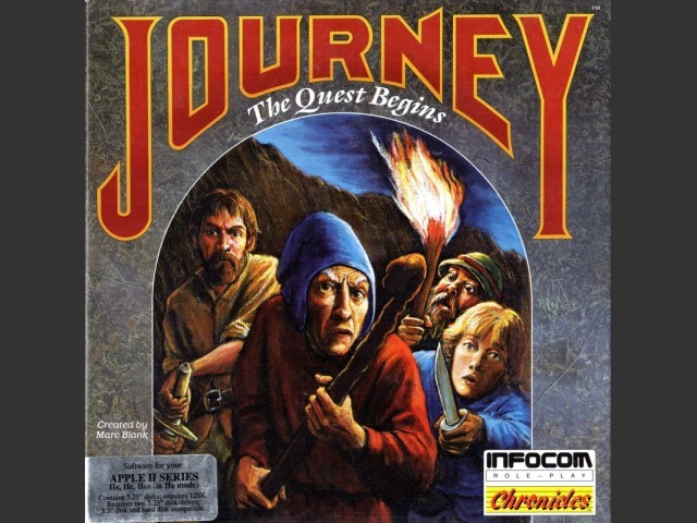 Journey: The Quest Begins (for Apple II) (1988)