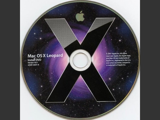 Leopard 10.5.6 Retail Installer Image (2009)