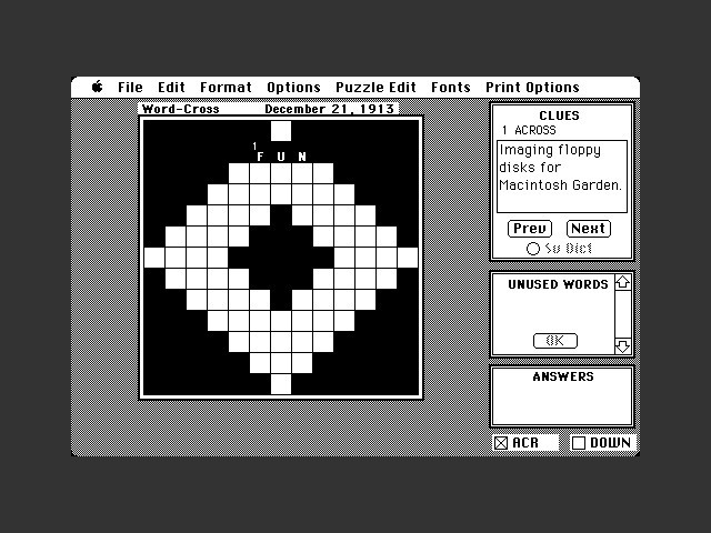 Crossword Creator (1992)