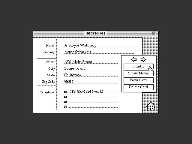 HyperCard Player v2.4.1 (1992)