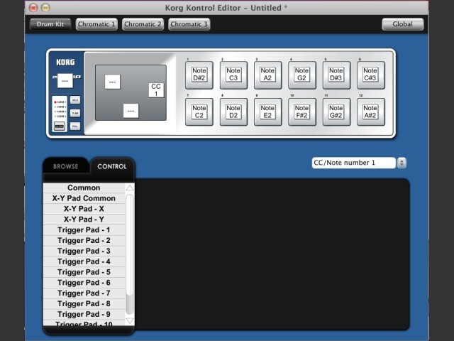 Korg Kontrol Editor (2008)