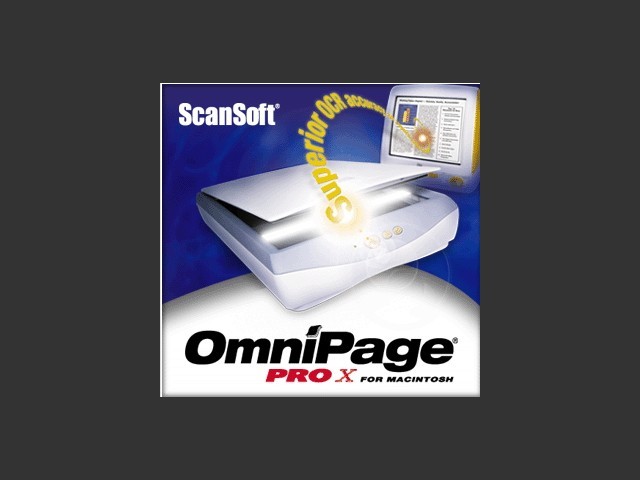 OmniPage Pro X (2001)