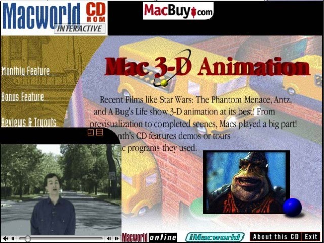 Macworld Interactive: Mac 3-D Animation (1999)