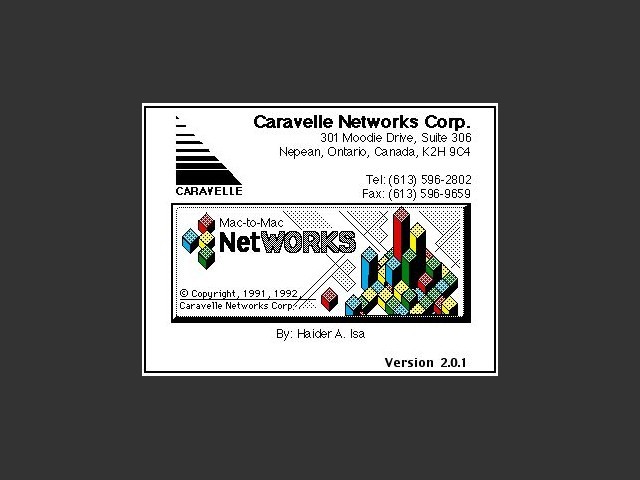 Mac-to-Mac NetWORKS v2.0.1 (1992)