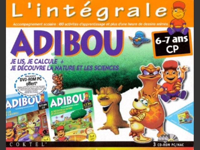 Adibou 2 Intégrale CP 6-7 ans (1998)