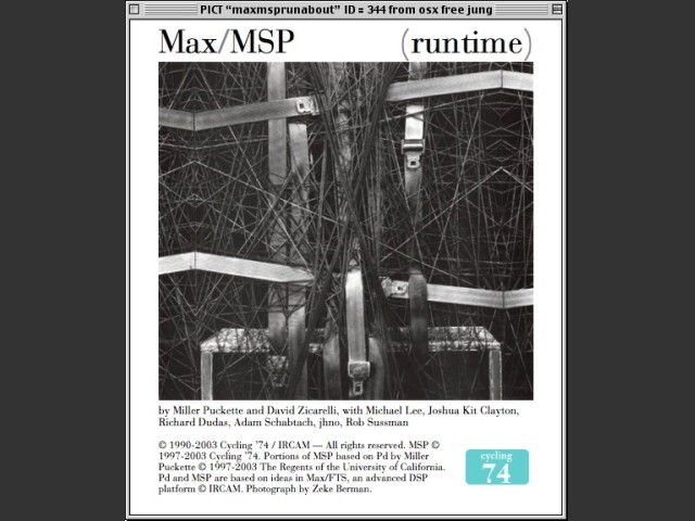 Max/MSP Apps, Patches, Externals & Abstractions Collections (OS9) (2002)