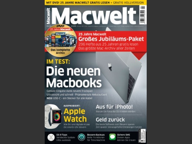 Macwelt Archiv-DVD 25 Jahre Macwelt 1990-2015 (2015)