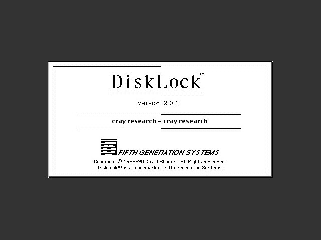 DiskLock 2.x (1990)