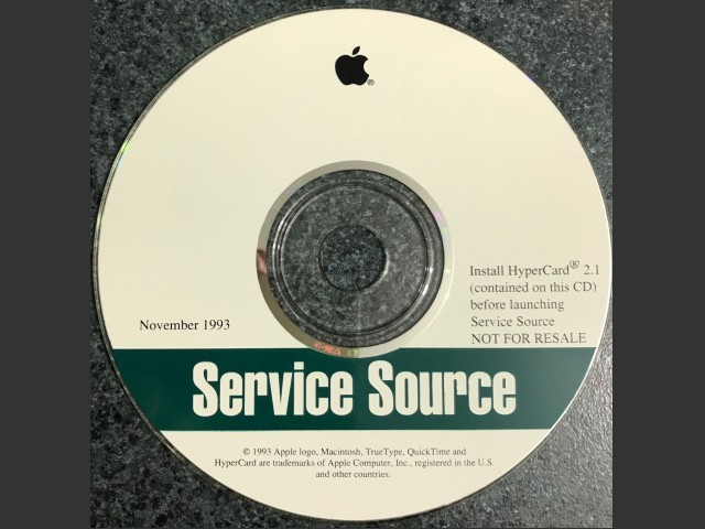 Apple Service Source Companion 1993 (1994)