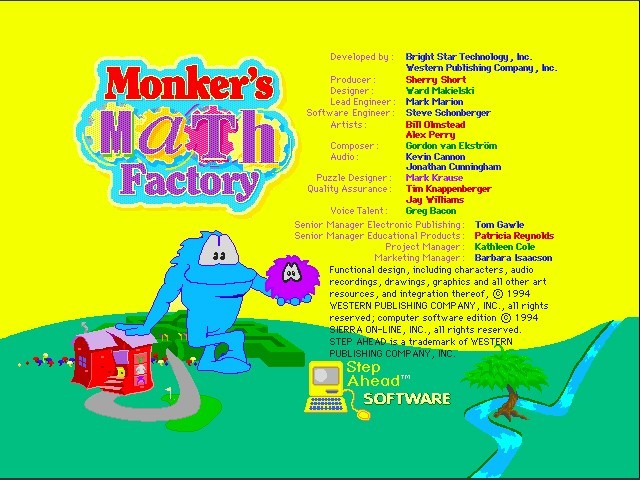 Math and Spelling with Monker (1994)