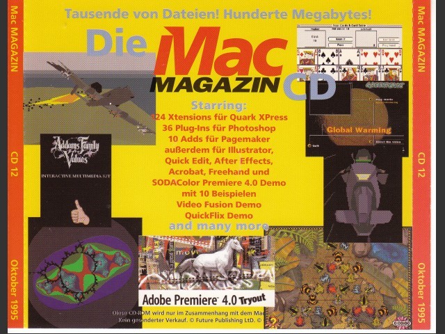 Mac Magazin CD 12 (October 1995, German) (1995)