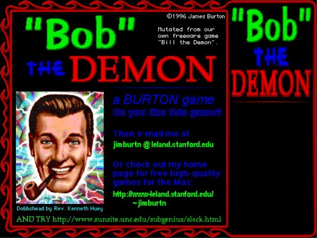 "Bob" The Demon (1996)