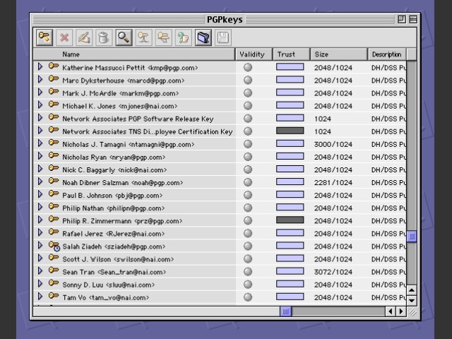 PGPfreeware 6.5.1i and 6.5.2a (1999)