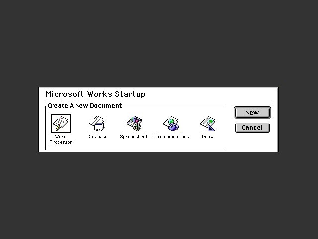 Microsoft Works 4.0 (1994)