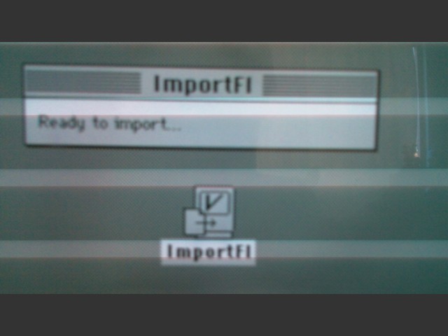 ImportFl application and the ImportFl icon. 